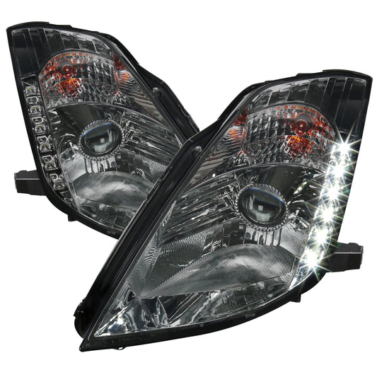 Spec-D 2003 350Z chrome headlights upgrade