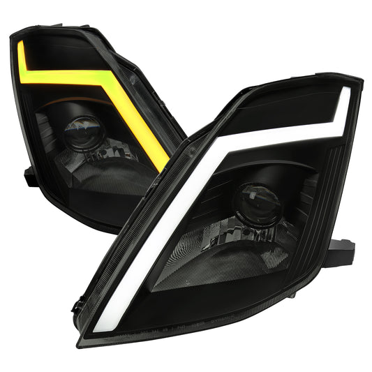 Spec-D 2003 350Z black headlights upgrade