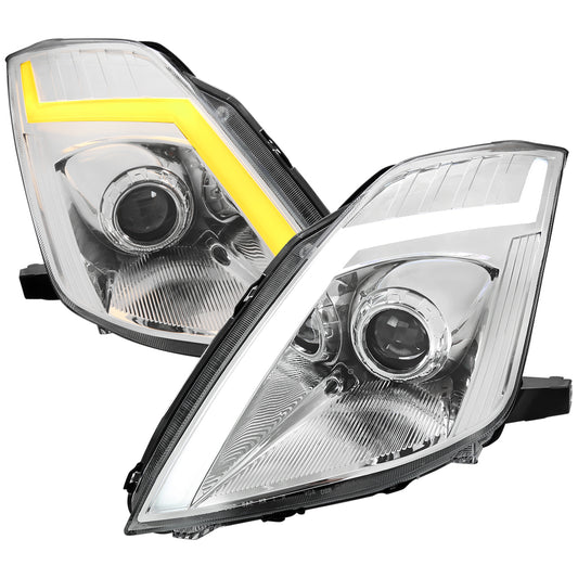 Spec-D 2006 Nissan 350Z 06 chrome headlights upgrade