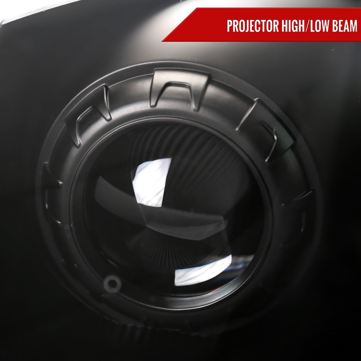 Spec-D 2006-2009 Nissan 350Z SEQ Projector Black Headlights 350Z06JM