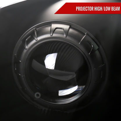 2009 Nissan 350Z Spec-D black headlights