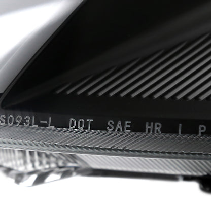 Spec-D 06 Nissan 350Z black LED headlights