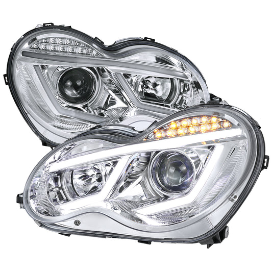 Spec-D 2001 Benz W203 C-Class headlights upgrade