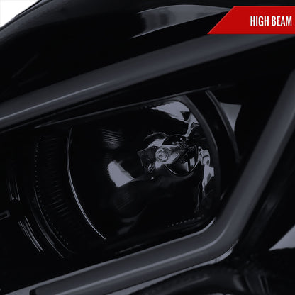 2004 Benz W203 C-Class Spec-D black Projector headlights