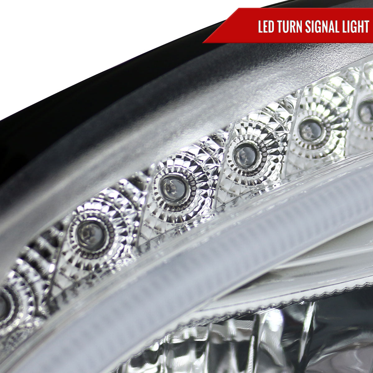 Spec-D 08 Benz W204 C-Class LED bar headlights