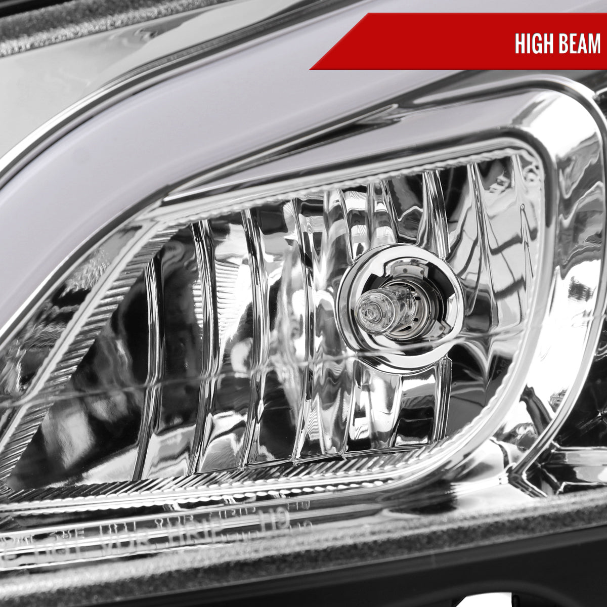 2012 Mercedes W204 C-Class Spec-D chrome headlights