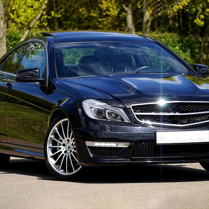 12 Mercedes W204 C-Class Spec-D chrome lighting upgrade
