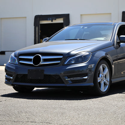 12 Mercedes W204 C-Class Spec-D black lighting upgrade