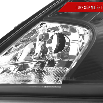Spec-D 2000-2005 Toyota Celica Projector LED Black Headlights