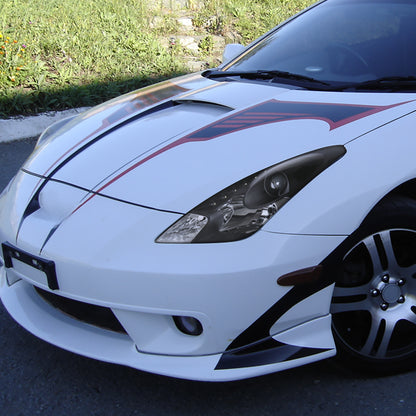 Spec-D 2000-2005 Toyota Celica Projector LED Black Headlights