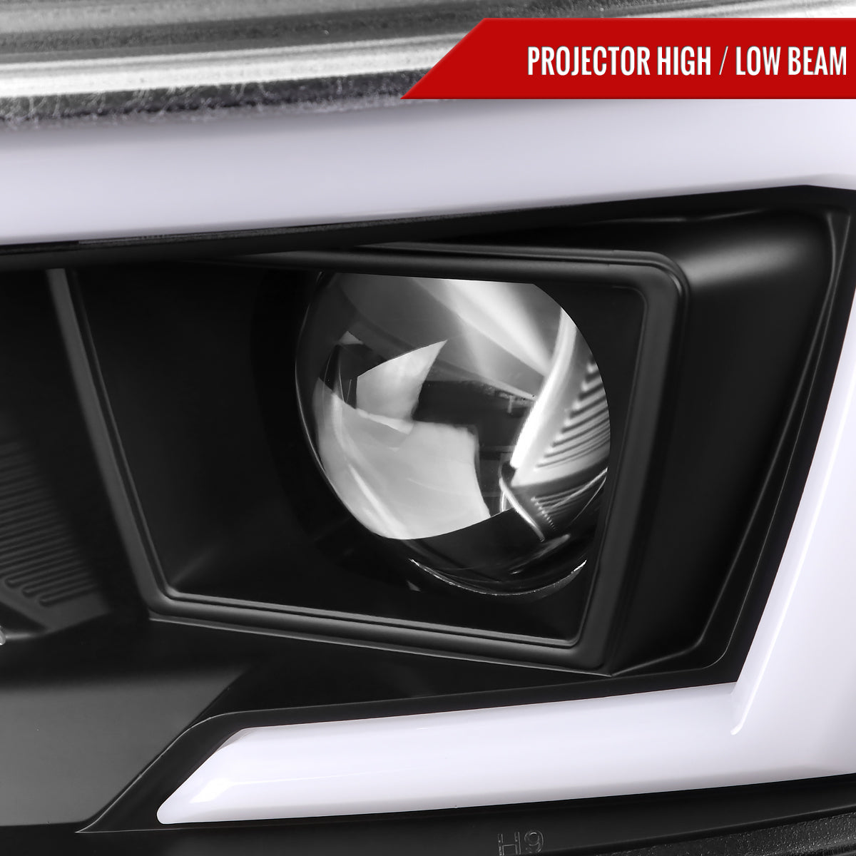 2018 Dodge Charger Strip Blk Spec-D headlights