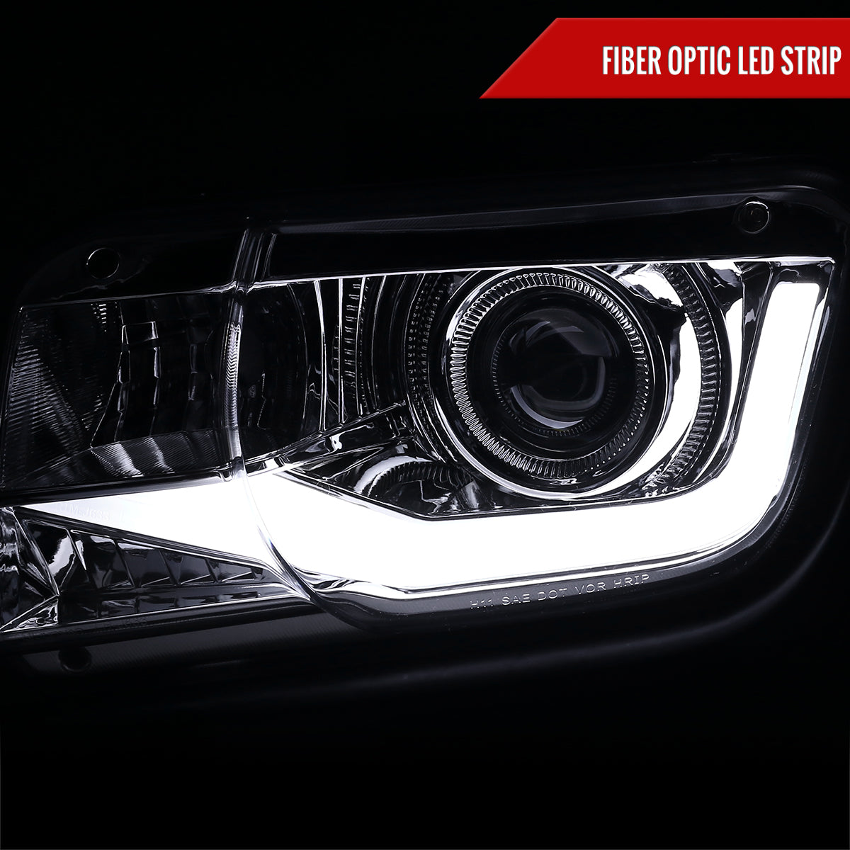 2011 Chevy Camaro Spec-D chrome aftermarket headlights