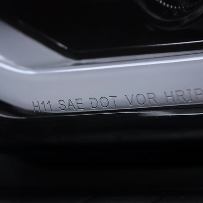 Spec-D 2010-2013 Chevrolet Camaro LED Bar Projector Black Headlights