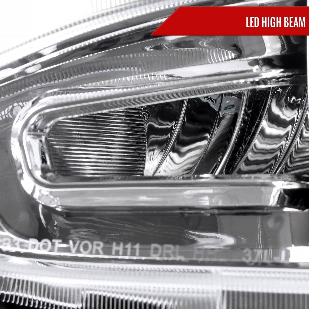 Spec-D 2020 Honda Civic chrome custom headlights