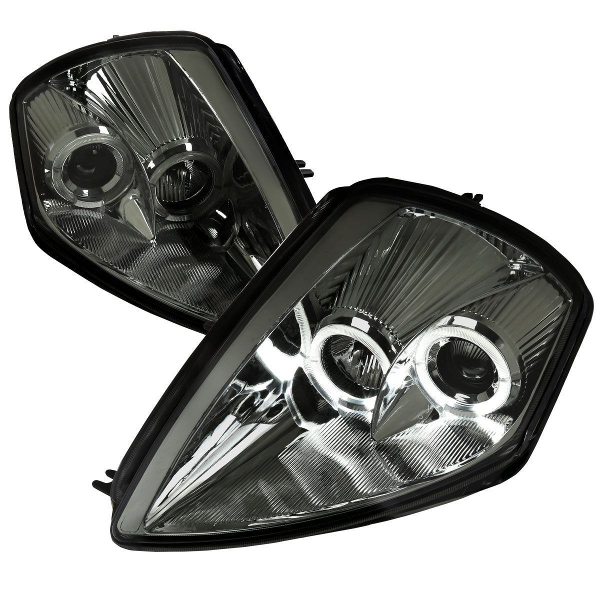 Spec-D 2000 Mitsubishi Eclipse Dual Pro chrome headlights upgrade