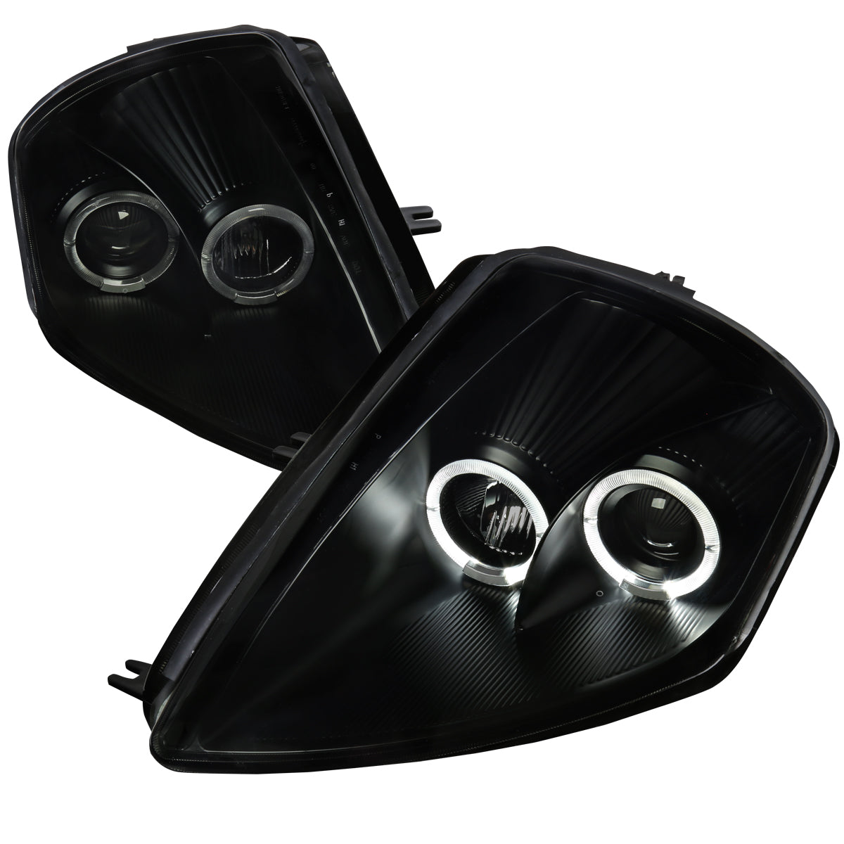 Spec-D 2000 Mitsubishi Eclipse Dual Projector black headlights upgrade