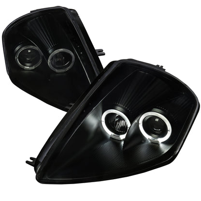 Spec-D 2000 Mitsubishi Eclipse Dual Projector black headlights upgrade