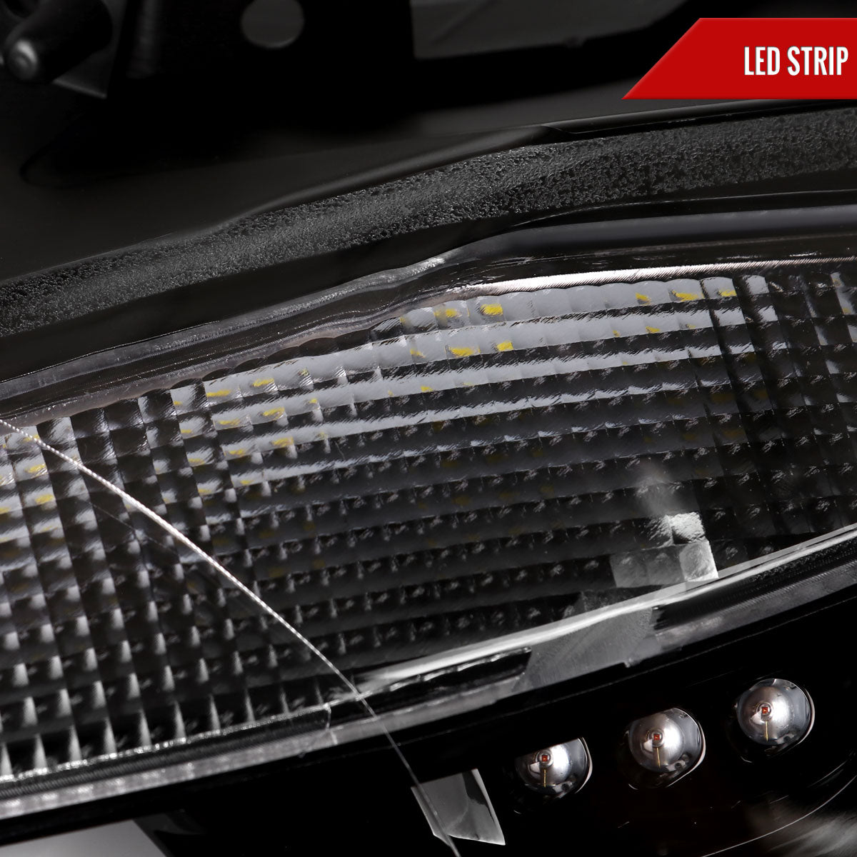 2015 BMW F30 3-Series 4DR Spec-D black headlights