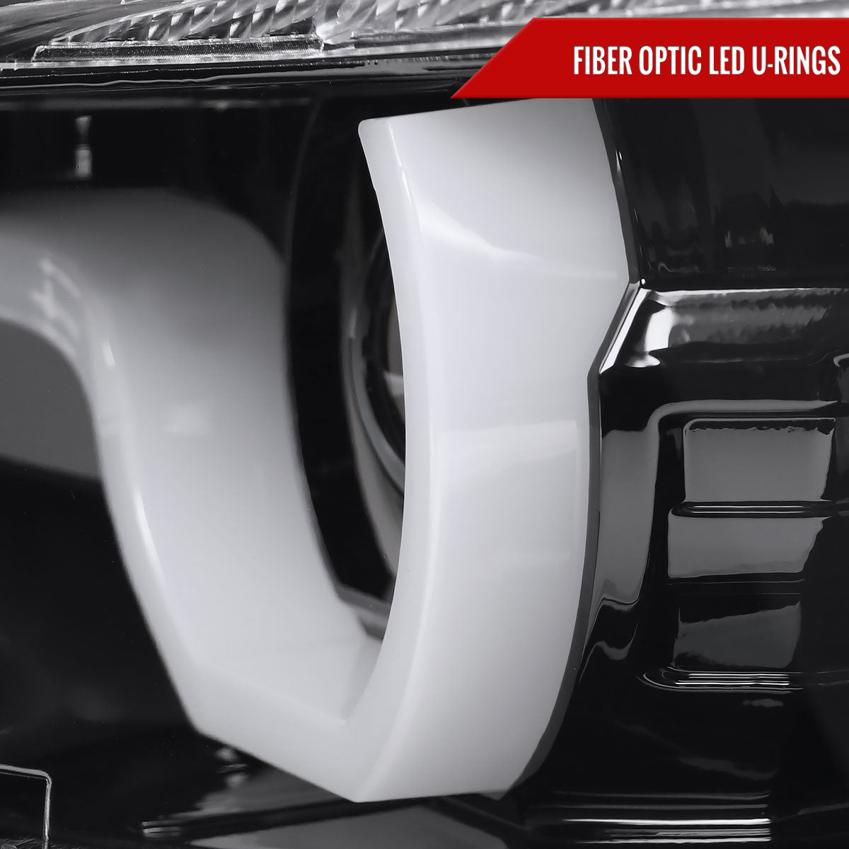 2015 F30 3-Series 4DR Dual Spec-D black headlights