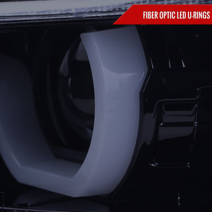 2015 F30 3-Series 4DR Projector Spec-D chrome headlights