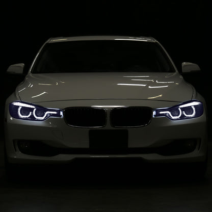 Spec-D 12 F30 3-Series 4DR Projector chrome headlights