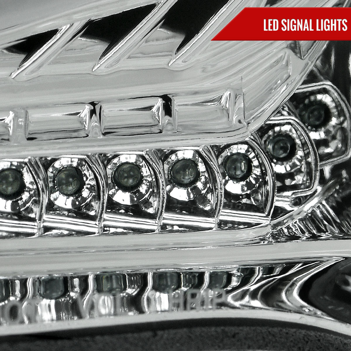 Spec-D 2016 Scion FRS Projector Strip chrome custom headlights