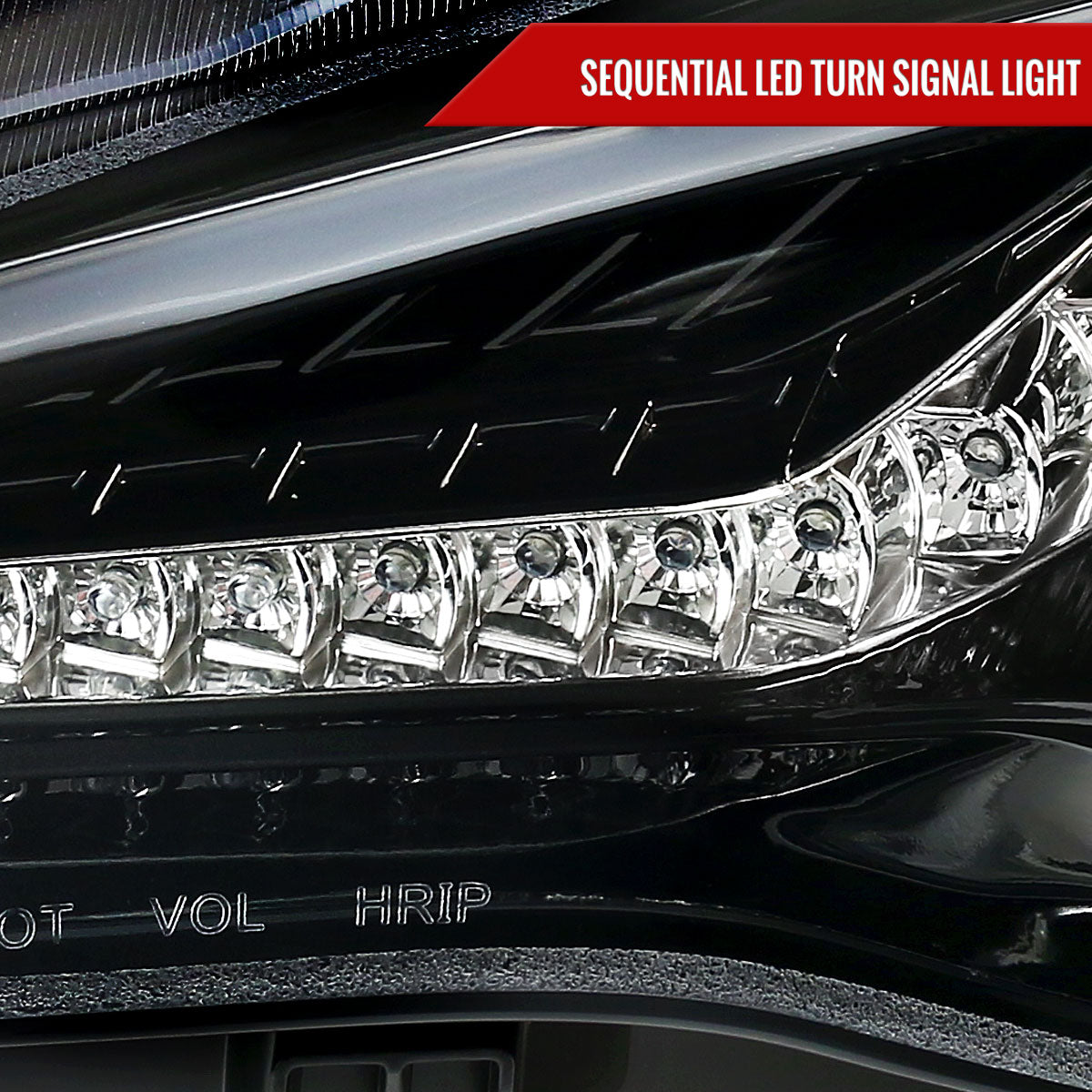 Spec-D 2016 toyota Ft86 black custom headlights