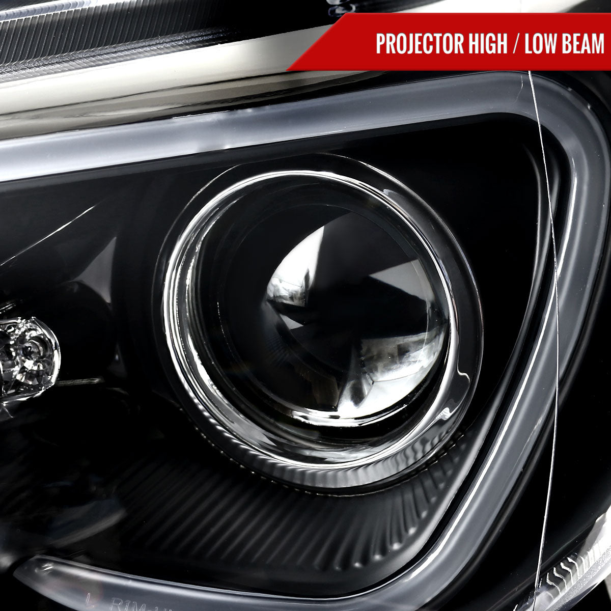 Spec-D 2014 Scion FRS black LED bar headlights