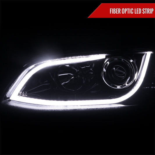 2009 Pontiac G8 GL Spec-D black aftermarket headlights