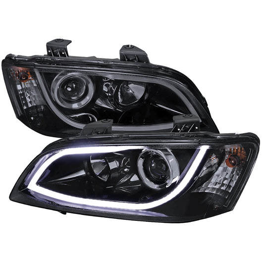 Spec-D 2008 Pontiac G8 GL black headlights upgrade