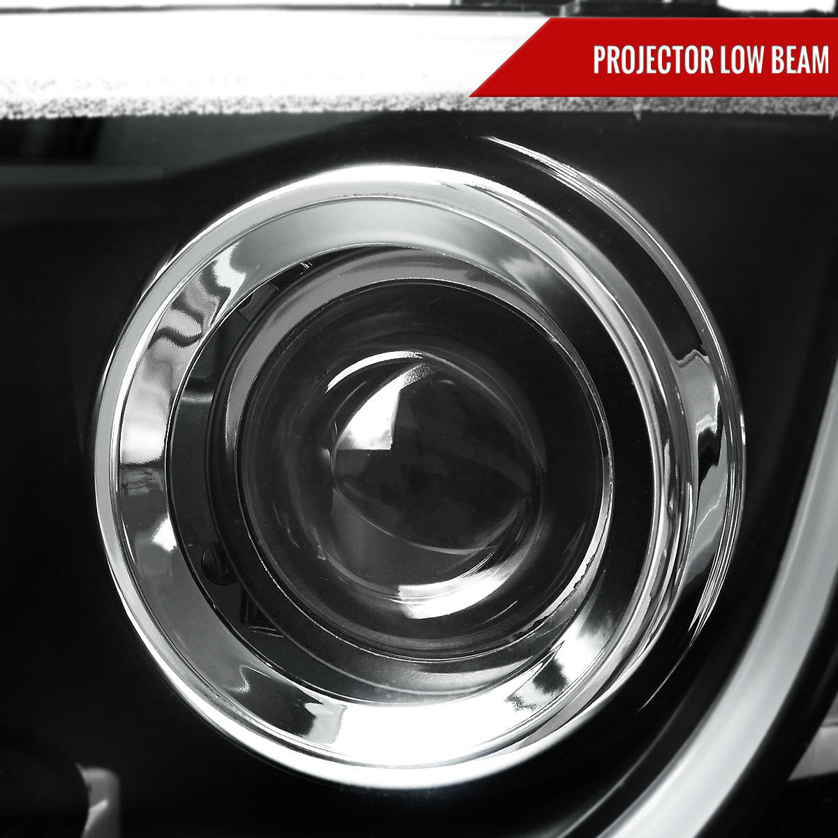 Spec-D 2008-2009 Pontiac G8 LED Bar Projector Black Headlights