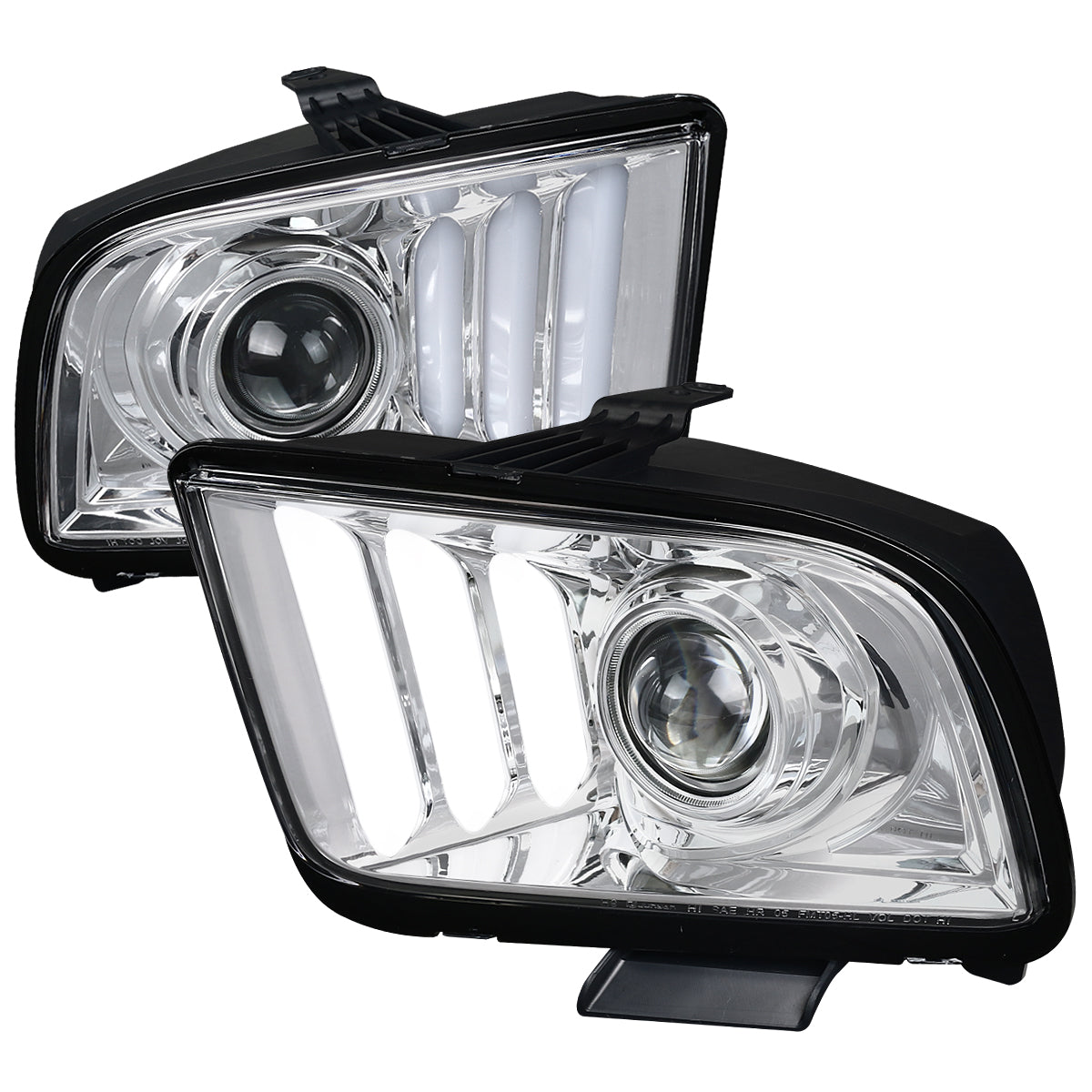 Spec-D 2005 Ford Mustang Projector headlights upgrade