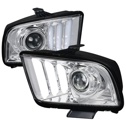 Spec-D 2005 Ford Mustang Projector headlights upgrade