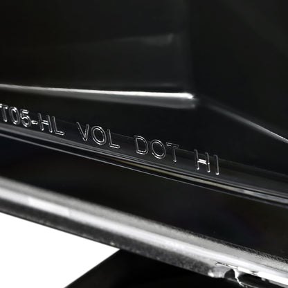 Spec-D 2005-2009 Ford Mustang Halo Projector J Black Headlights