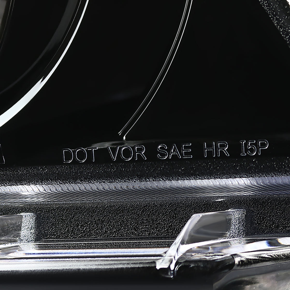 Spec-D 2010-2014 Ford Mustang LED Bar Projector w/ Sequential Turn Signals J Black Headlights