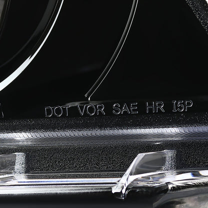 Spec-D 2010-2014 Ford Mustang LED Bar Projector w/ Sequential Turn Signals J Black Headlights