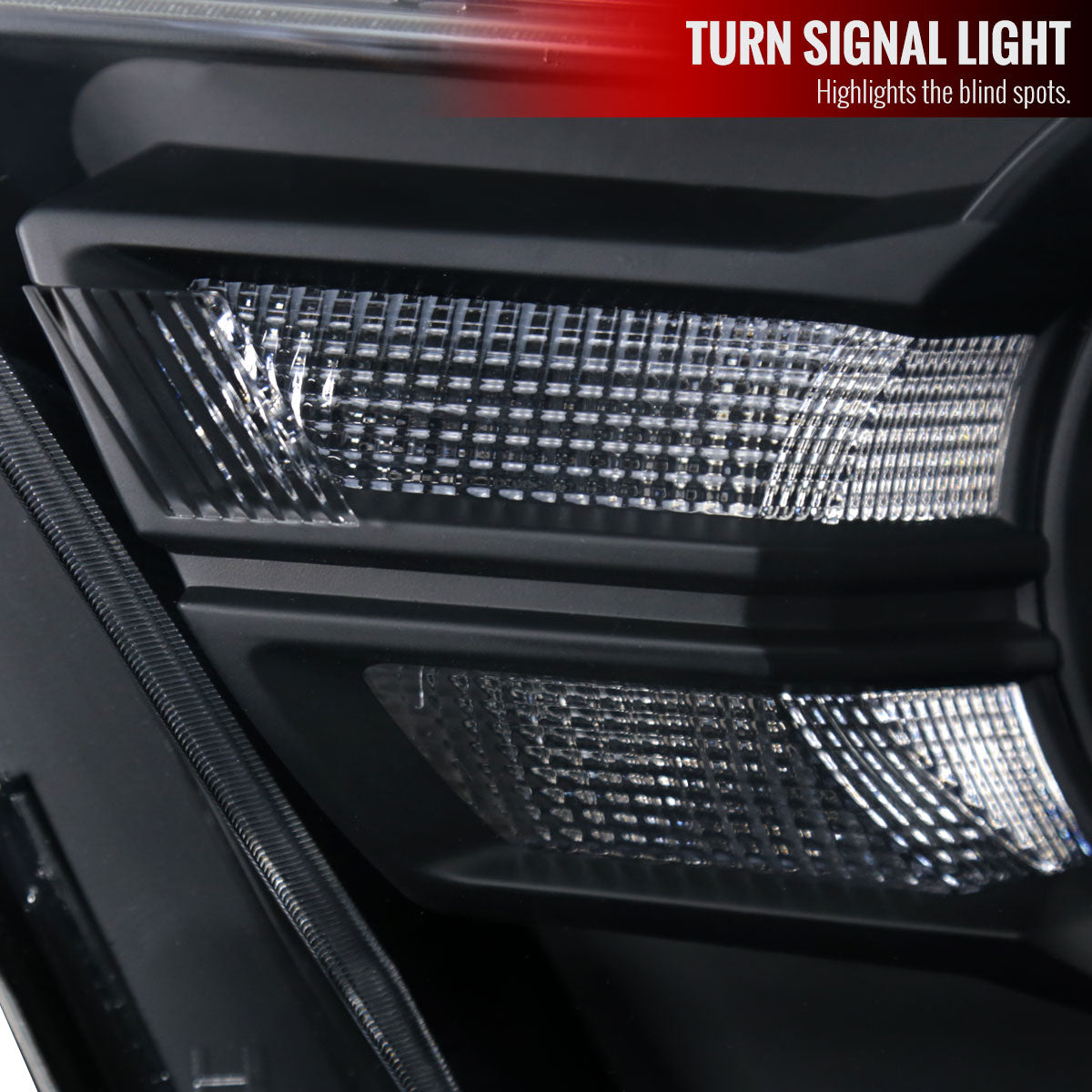 Spec-D 2010-2014 Ford Mustang Retrofit Style Projector Black Headlights