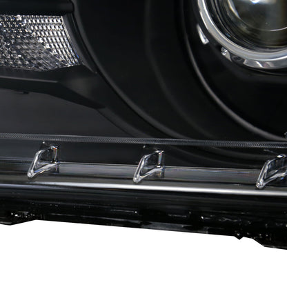 Spec-D 2010-2014 Ford Mustang Retrofit Style Projector Black Headlights