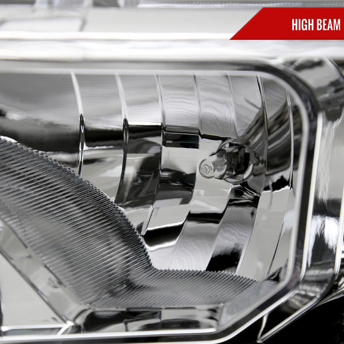 Spec-D 2019 Ford Ranger chrome custom headlights