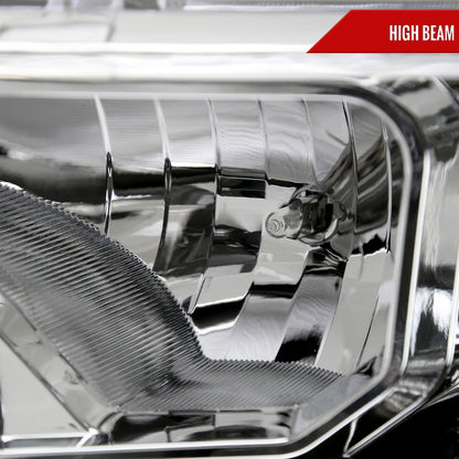 Spec-D 2019 Ford Ranger chrome custom headlights