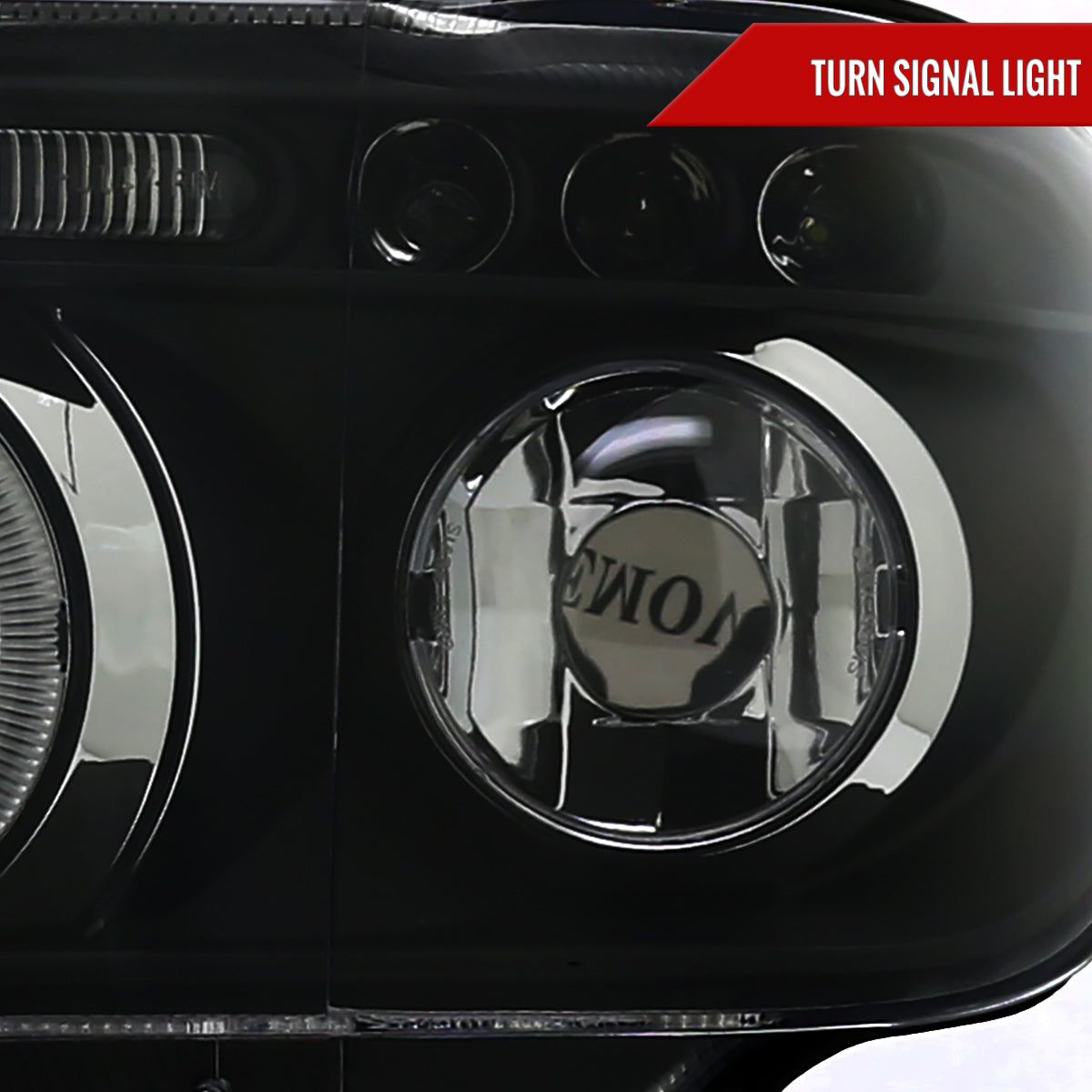 Spec-D 2001-2003 BMW E53 X5 Dual Halo Projector Black Headlights