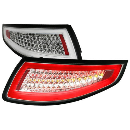 Spec-D 05-08 Porsche 997 911 Led Chrome Tail Light (LT-91105CLED-TM)