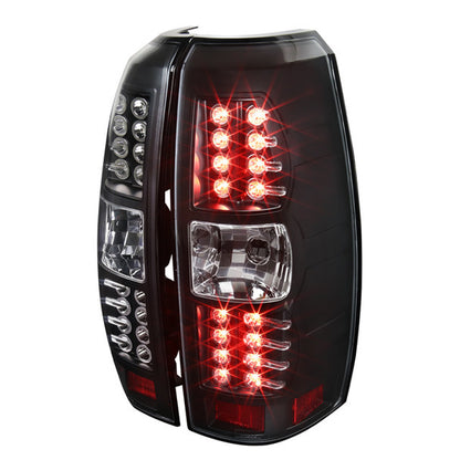 '- Spec-D 07-12 Chevrolet Avalanche Black Housing Led Tail Lights (LT-AVA07JMLED-TM)