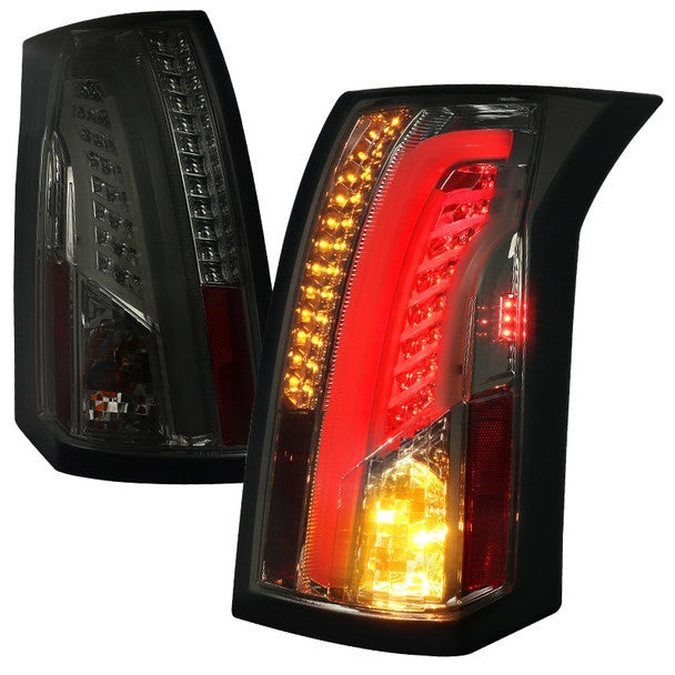 Spec-D 03-07 Cadillac Cts Led Tail Lights Smoke (LT-CTS03GLED-TM)