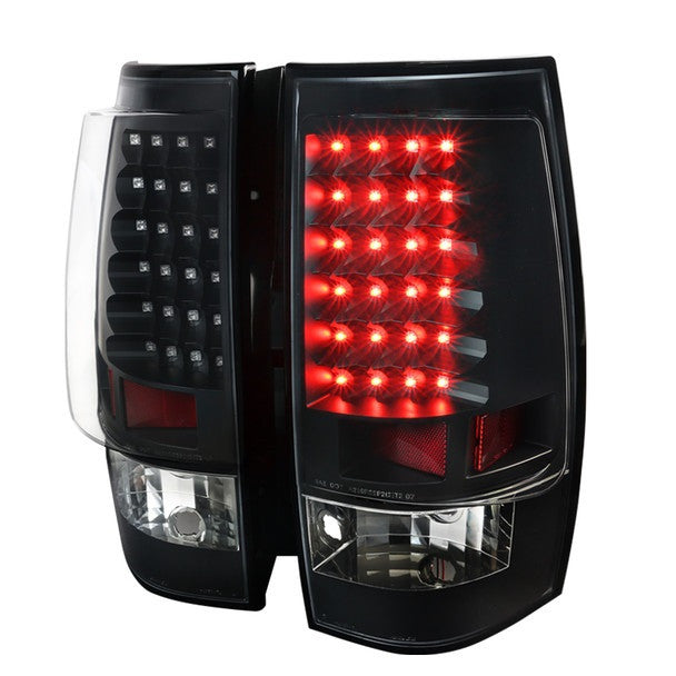 Spec-D 07-14 Chevrolet/Gmc Denali/Tahoe Led Tail Light-Black (LT-DEN07JMLED-V2-TM)