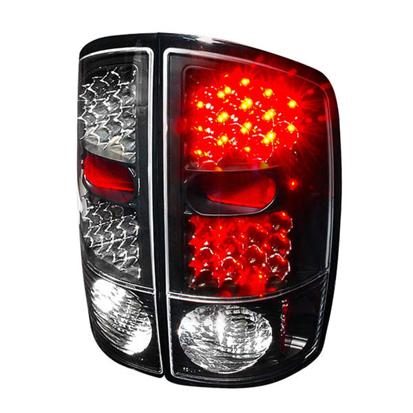 Spec-D 02-06 Dodge Ram Led Tail Lights Black