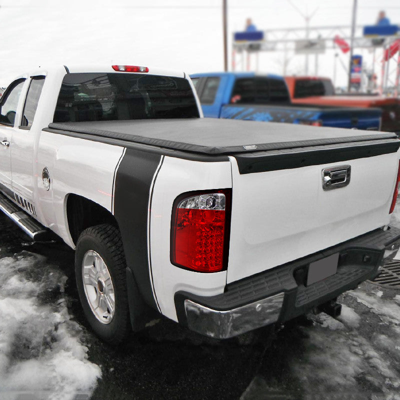 Led tail lights installed on Chevrolet Silverado