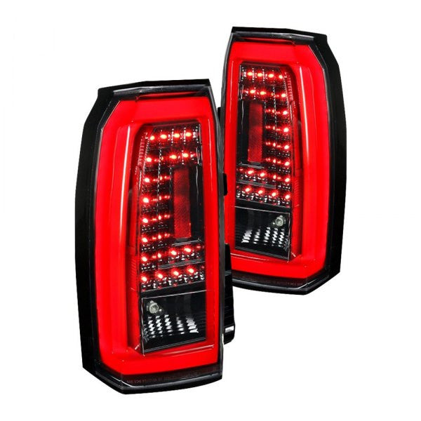 Spec-D 2015-20 Chevrolet Tahoe Led Tail Lights Black (LT-TAH15BKLED-TM)