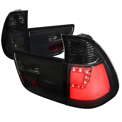 Spec-D 00-06 Bmw X5 Smoke Led Tail Lights (LT-X500GLED-TM)