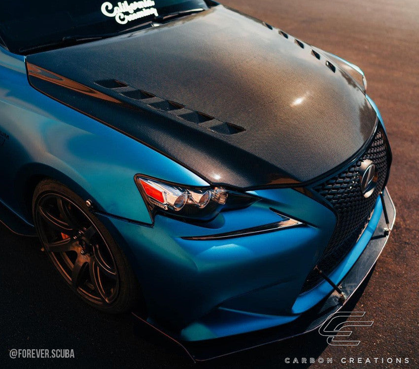 Lexus IS Series IS350 IS250 Carbon fiber hood